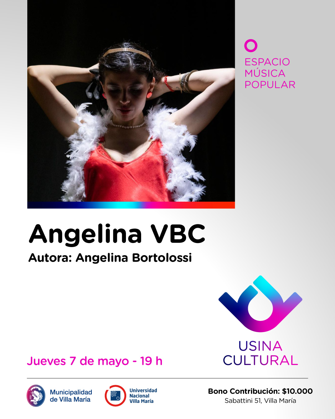 Angelina VBC_Flyer Foto flyer Angelina